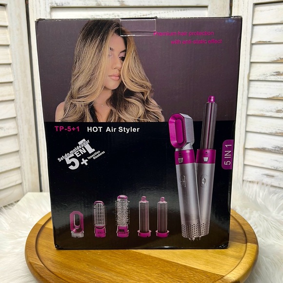 5 in 1 Other 5 In Airwrap Hot Air Multi Tool Hair Styler New In Box